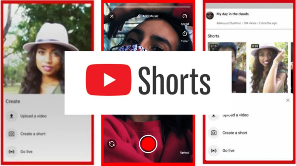 Shorts en Youtube